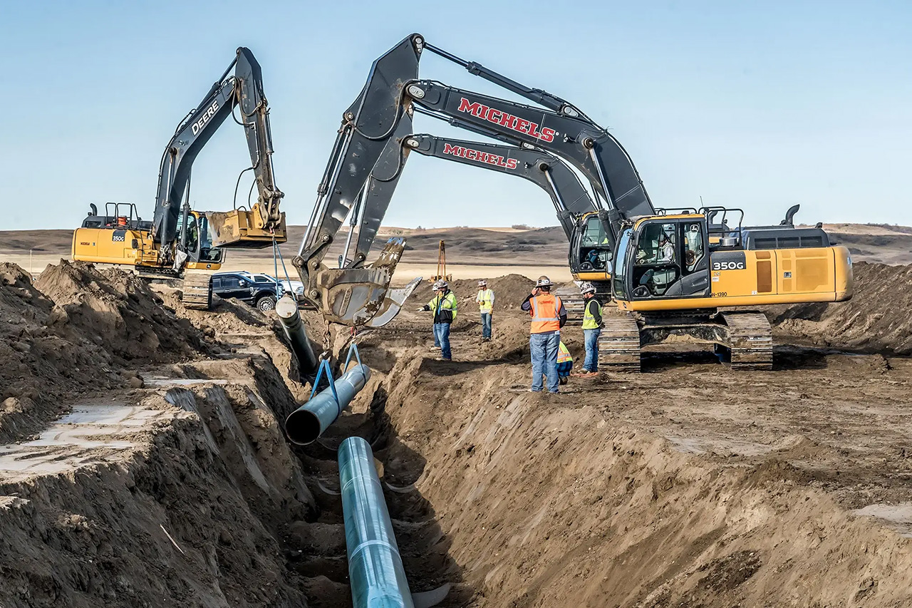 New pipeline construction throughout Alberta and British Columbia generating over 500 job positions with camp accommodations.